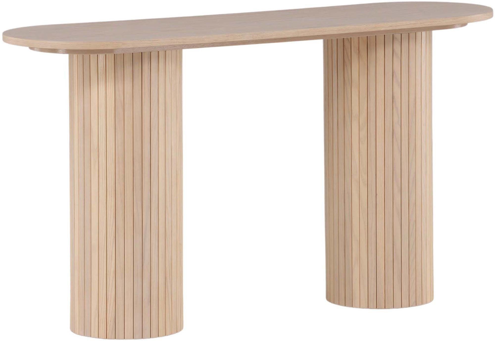 Bianca Konsolentisch von Venture Home in stilvollem Mocca-Look.