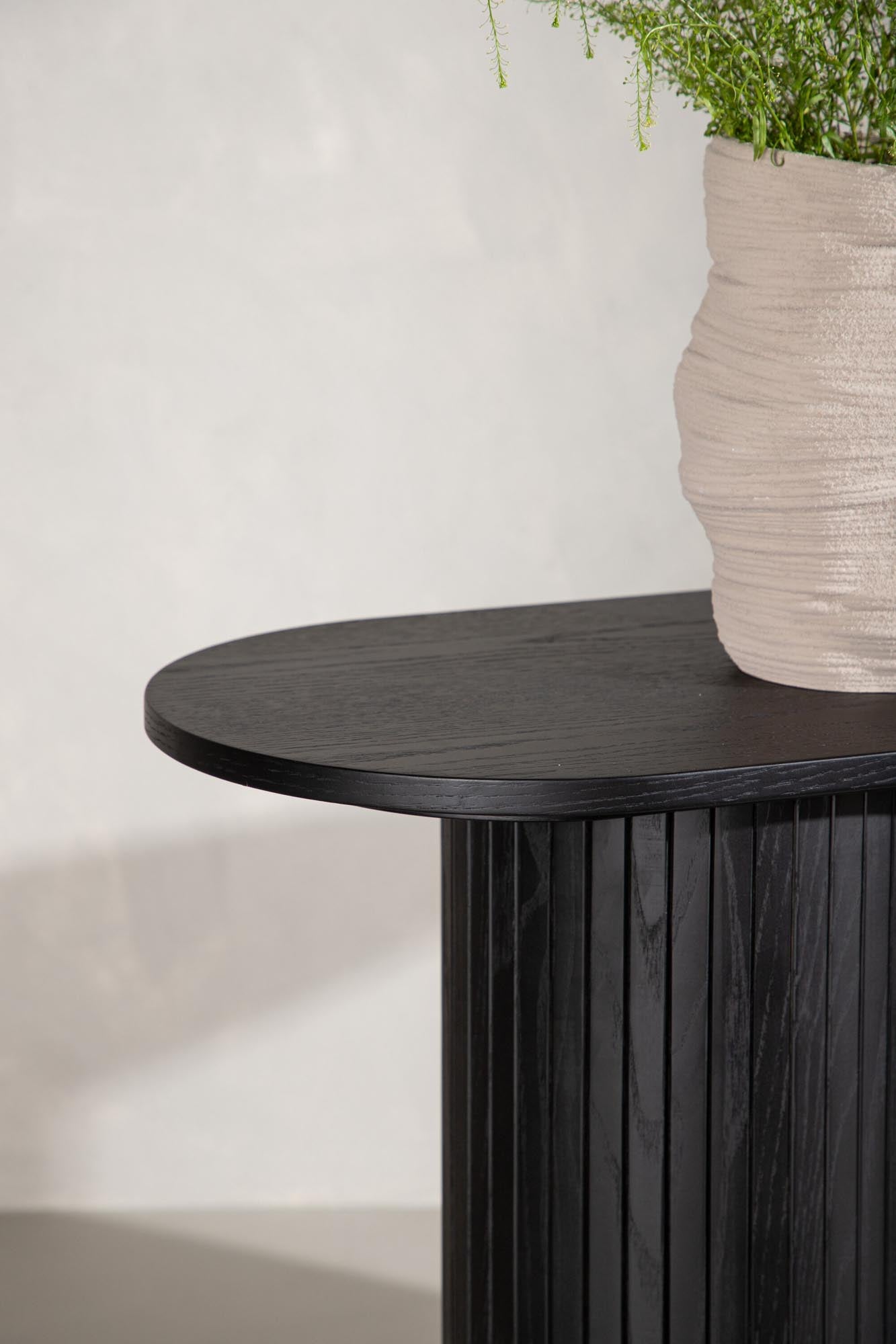 Moderner Bianca Couchtisch von Venture Home in stilvollem Schwarz.