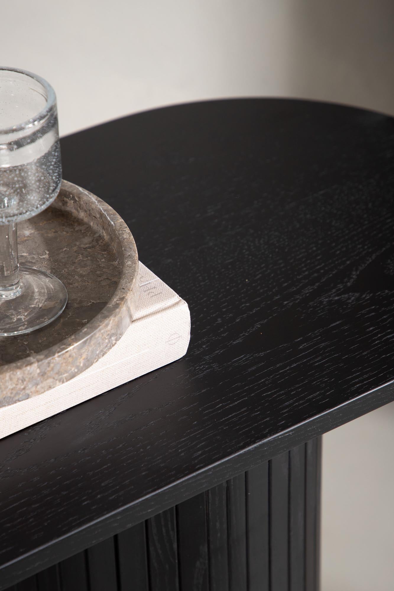 Eleganter Bianca Coffee Tisch von Venture Home in edlem Schwarz, ideal für Wohnzimmer und Flur. Pflegeleicht und vielseitig einsetzbar.