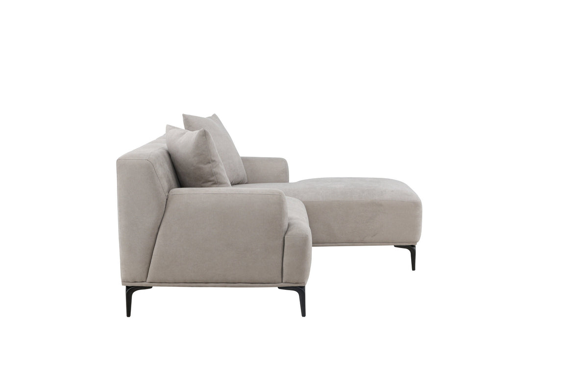 Viskan 3-Seat Sofa in Schwarz/ Hellgrau präsentiert im Onlineshop von KAQTU Design AG. 3er Sofa ist von Venture Home