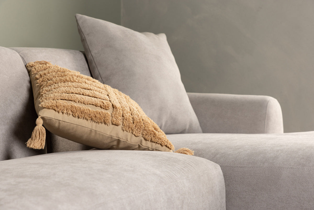 Viskan 3-Seat Sofa in Schwarz/ Hellgrau präsentiert im Onlineshop von KAQTU Design AG. 3er Sofa ist von Venture Home