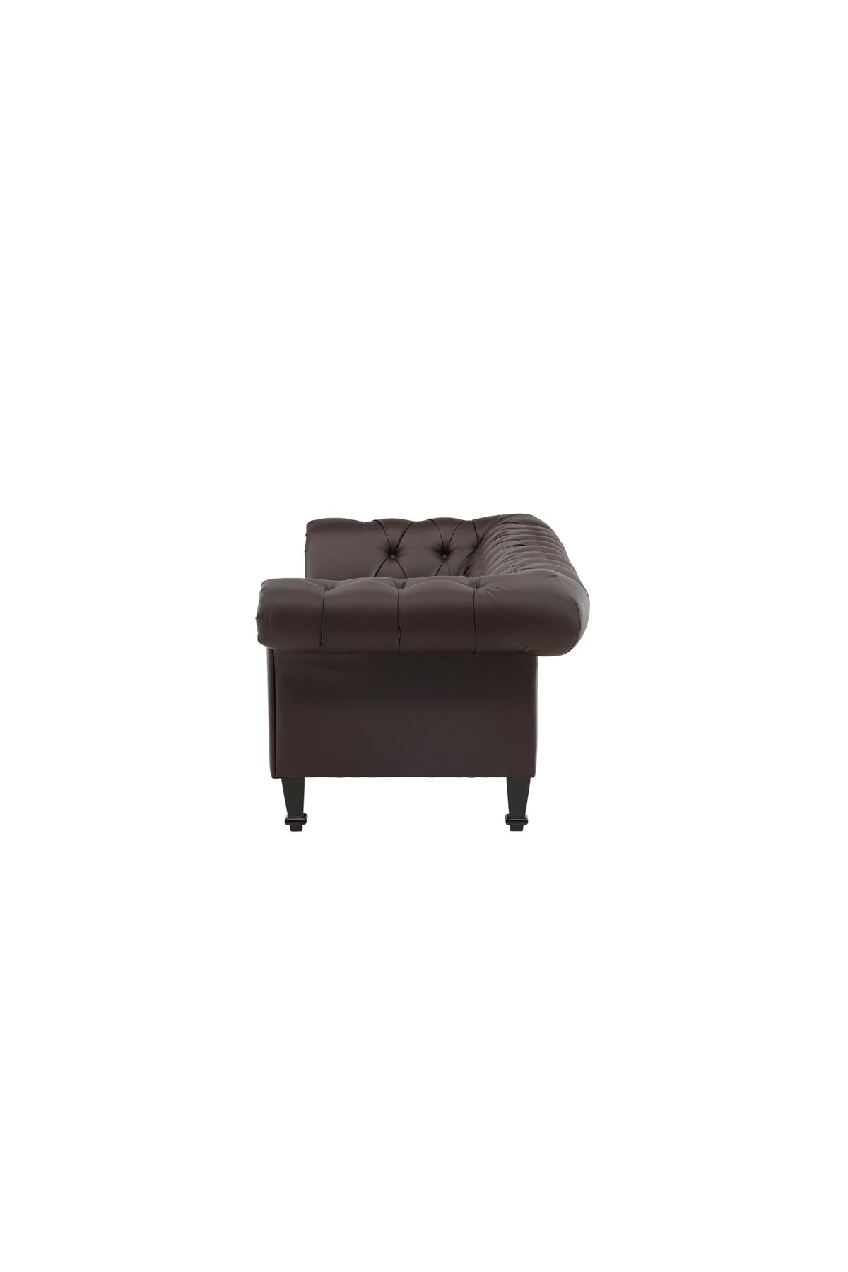 Ätran 3-Seat Sofa in Schwarz Braun präsentiert im Onlineshop von KAQTU Design AG. 3er Sofa ist von Venture Home