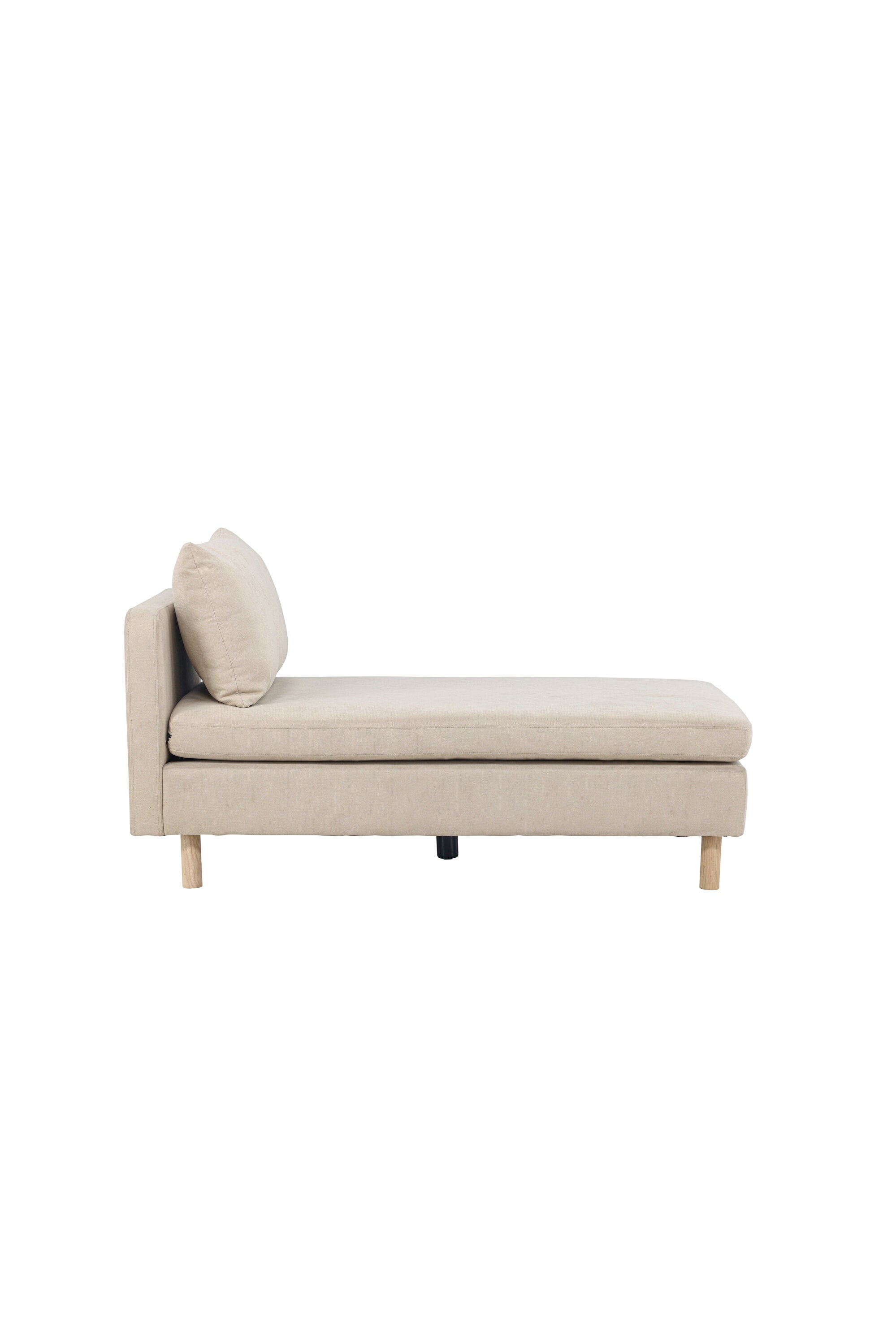 Zero Daybed: Stilvolle Entspannung in sanftem Beige. Minimalistisches Design und luxuriöse Weichheit für Ihr Zuhause.