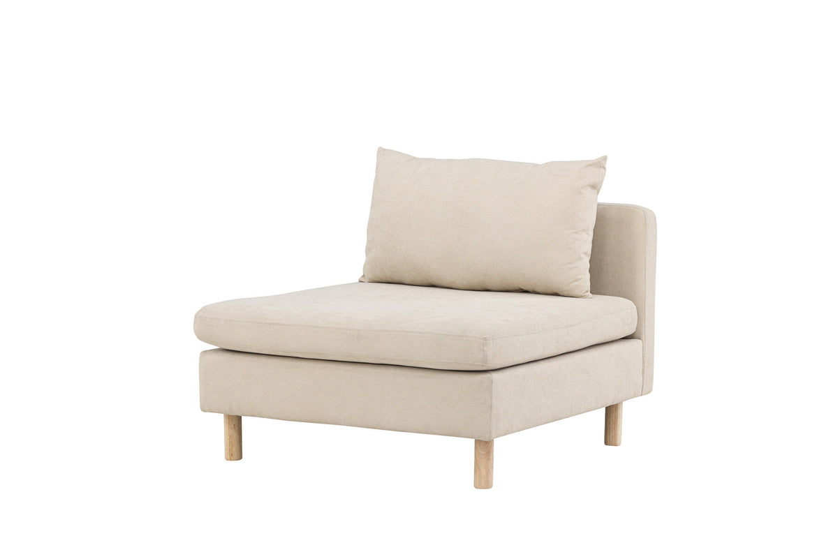 Zero Single Sofa in Beige präsentiert im Onlineshop von KAQTU Design AG. Modulares Sofa ist von Venture Home
