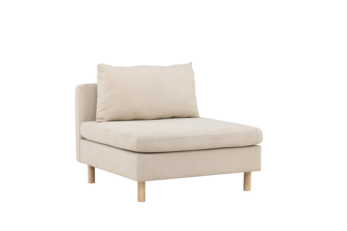 Zero Single Sofa in Beige präsentiert im Onlineshop von KAQTU Design AG. Modulares Sofa ist von Venture Home