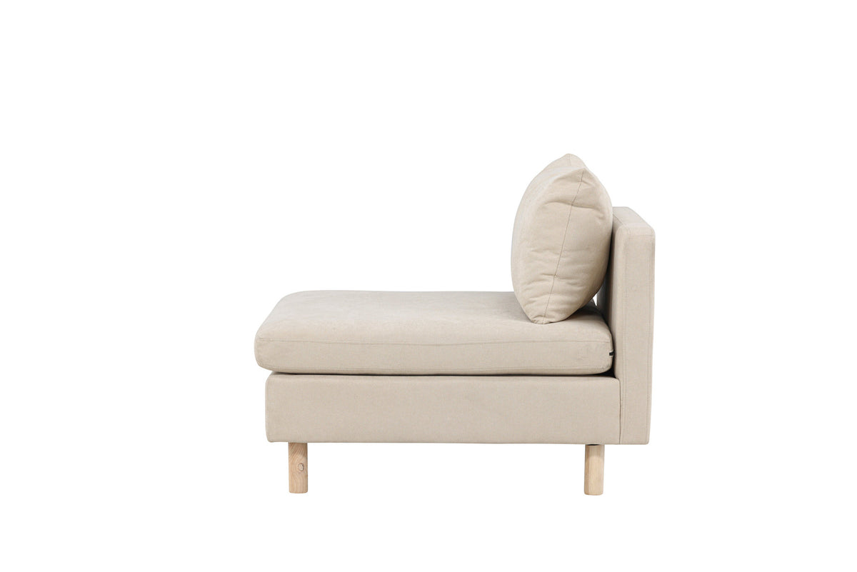 Zero Single Sofa in Beige präsentiert im Onlineshop von KAQTU Design AG. Modulares Sofa ist von Venture Home