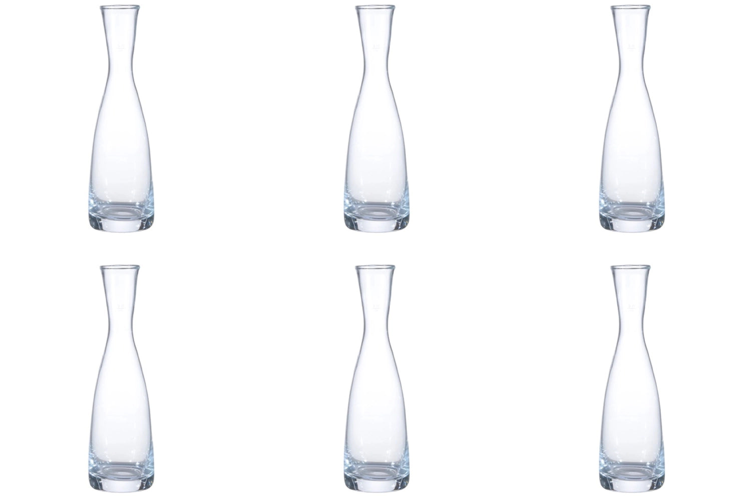 6er Set Budelle 1dl geeicht R in Transparent präsentiert im Onlineshop von KAQTU Design AG. Karaffe ist von GHA