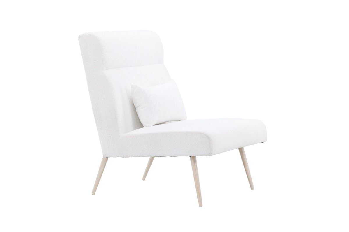 Bloom Sessel in Weiss präsentiert im Onlineshop von KAQTU Design AG. Sessel mit Armlehnen ist von Venture Home