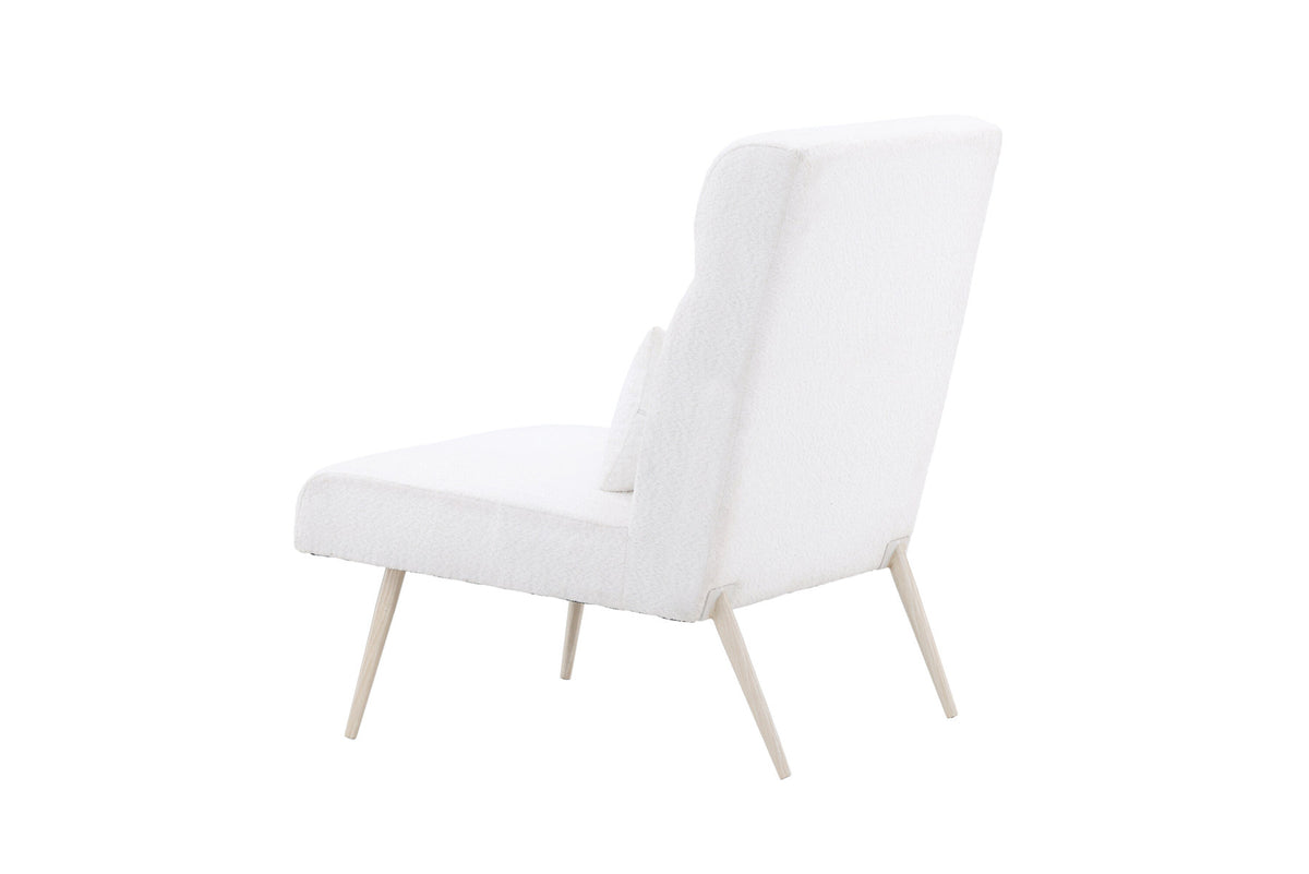 Bloom Sessel in Weiss präsentiert im Onlineshop von KAQTU Design AG. Sessel mit Armlehnen ist von Venture Home
