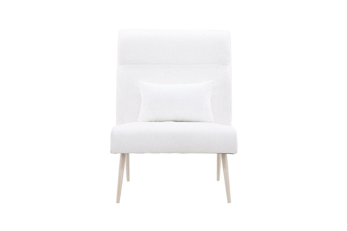 Bloom Sessel in Weiss präsentiert im Onlineshop von KAQTU Design AG. Sessel mit Armlehnen ist von Venture Home