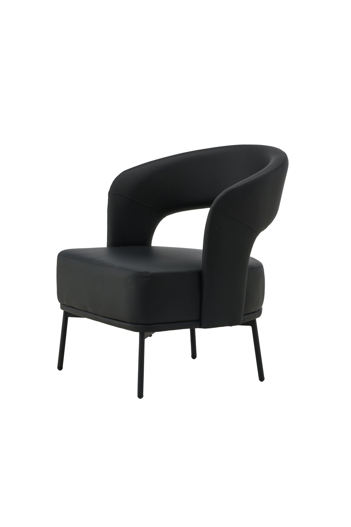 Mundo Sofa Sessel in Schwarz präsentiert im Onlineshop von KAQTU Design AG. Sessel mit Armlehnen ist von Venture Home