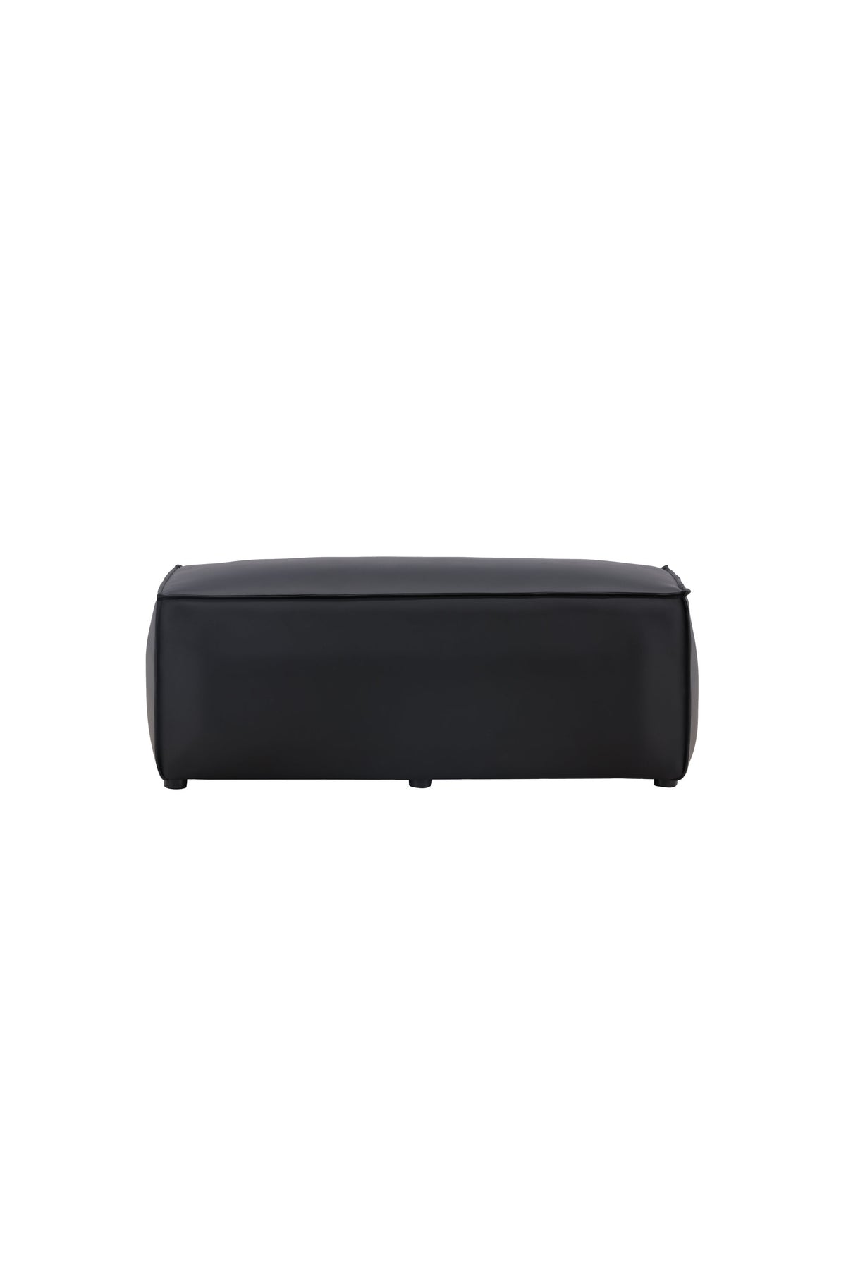 Palmero Hocker in Schwarz präsentiert im Onlineshop von KAQTU Design AG. Pouf ist von Venture Home
