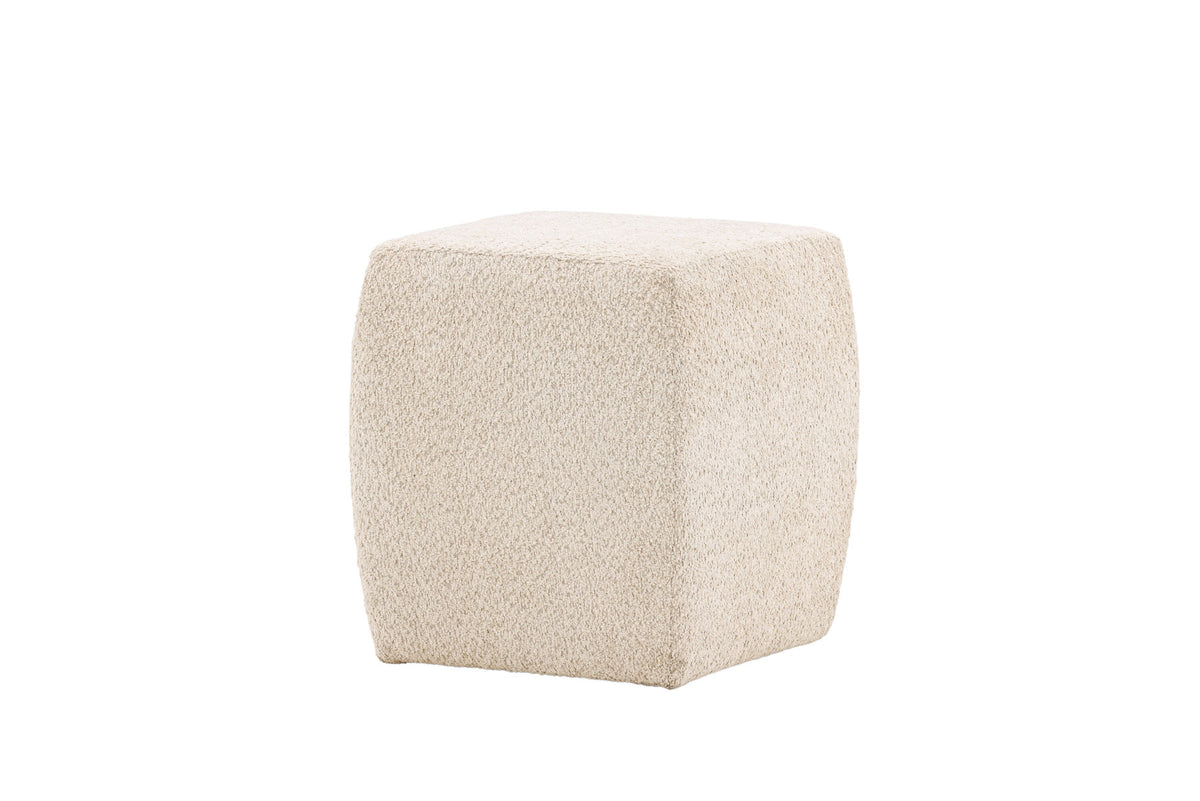 Neapel Pouf in Beige präsentiert im Onlineshop von KAQTU Design AG. Pouf ist von Venture Home