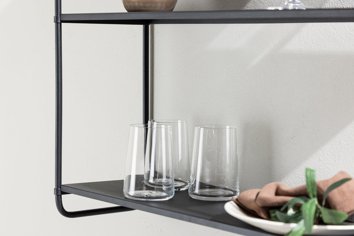Lyon Regal in Schwarz präsentiert im Onlineshop von KAQTU Design AG. Standregal ist von Venture Home