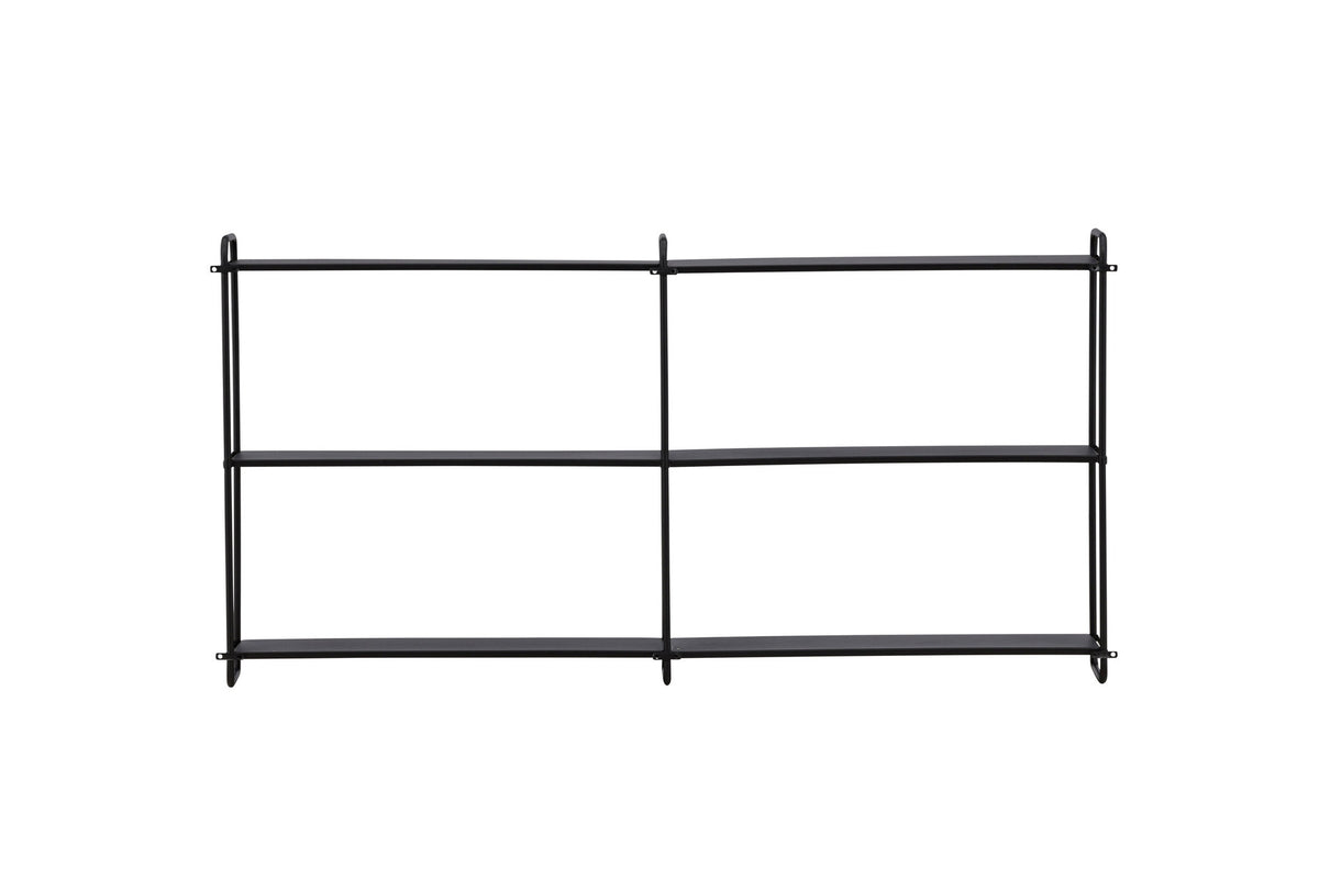 Lyon Regal in Schwarz präsentiert im Onlineshop von KAQTU Design AG. Standregal ist von Venture Home