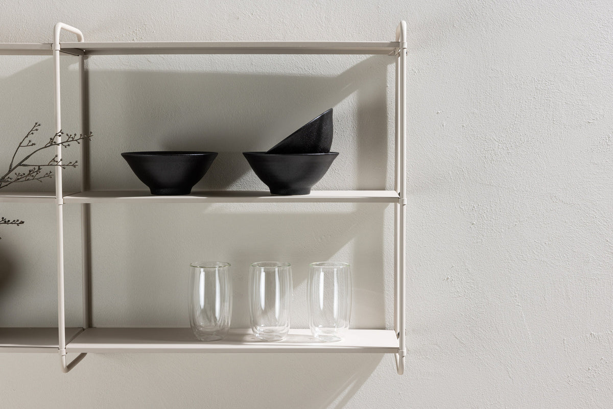 Lyon Regal in Beige präsentiert im Onlineshop von KAQTU Design AG. Standregal ist von Venture Home