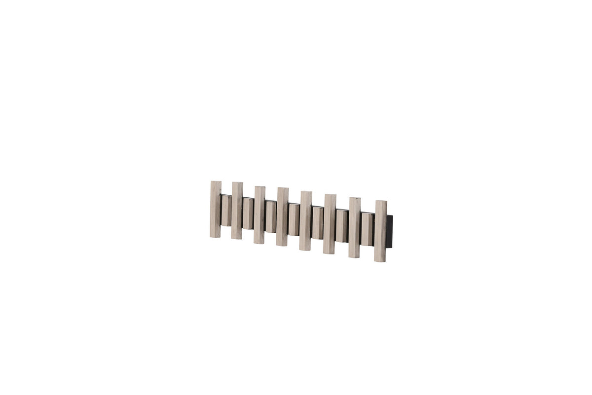 Nimes Hänger in Schwarz/ Weisswäsche präsentiert im Onlineshop von KAQTU Design AG. Kleiderbügler ist von Venture Home