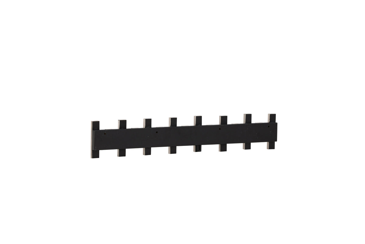 Nimes Hänger in Schwarz/ Weisswäsche präsentiert im Onlineshop von KAQTU Design AG. Kleiderbügler ist von Venture Home