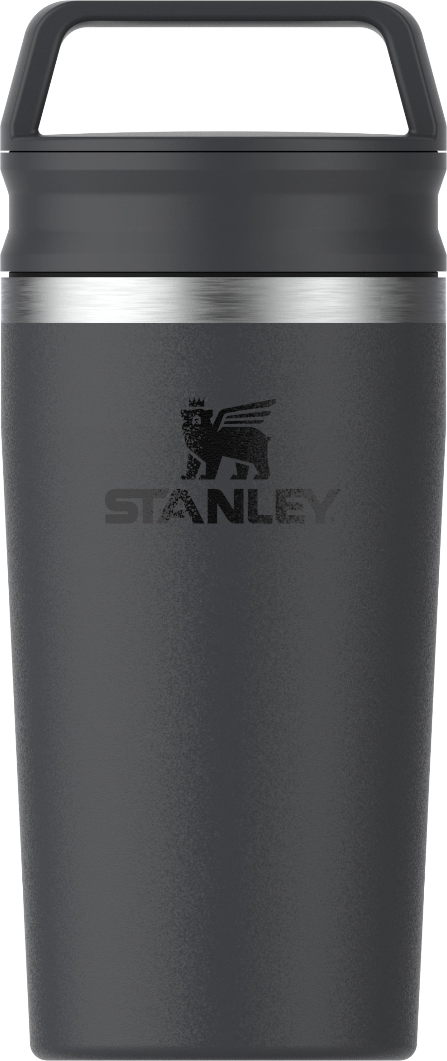 Café-To-Go Travel Mug 0.35l black 2.0 in Schwarz präsentiert im Onlineshop von KAQTU Design AG. Trinkflaschen ist von Stanley