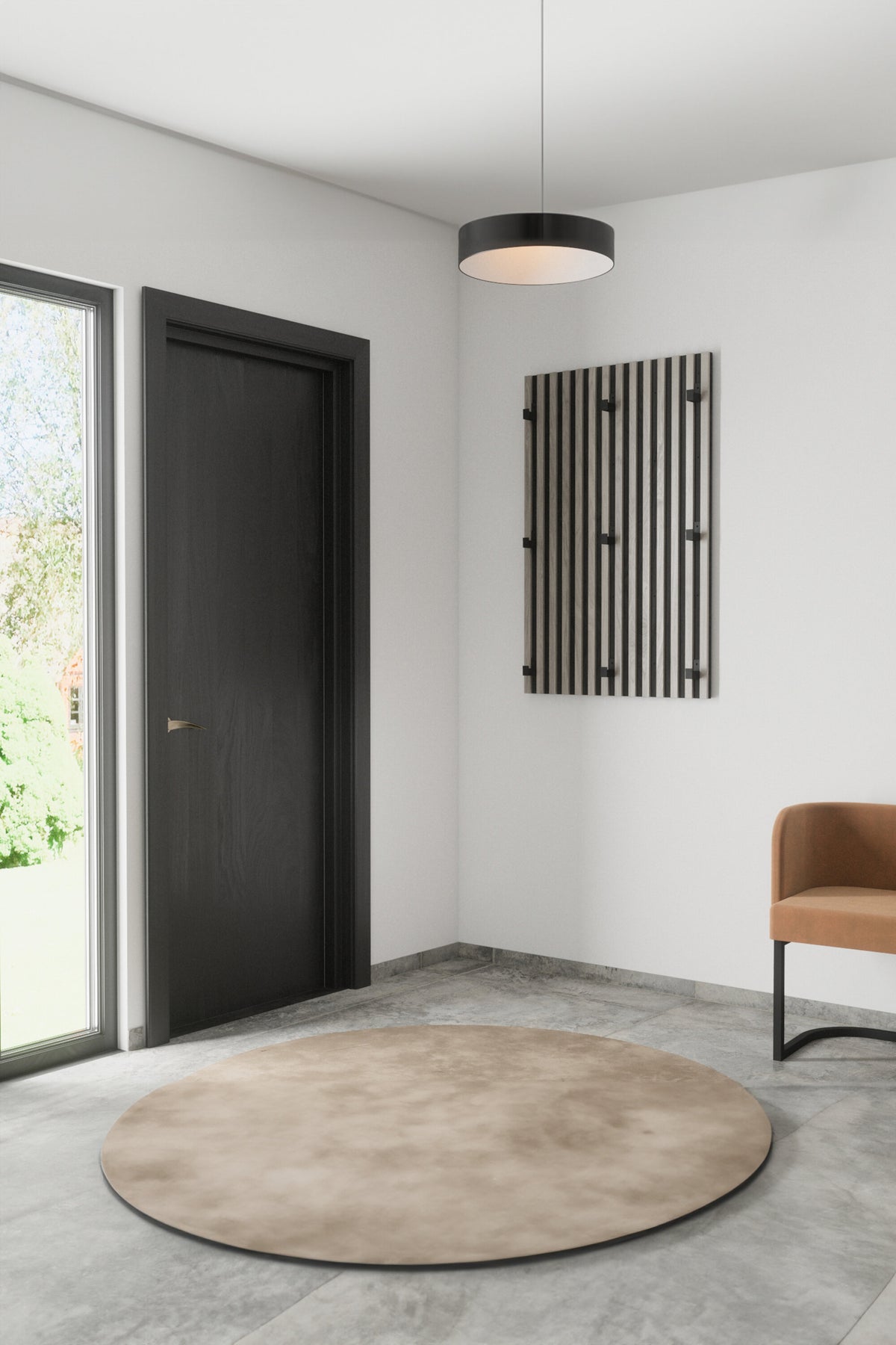 Nimes Hänger in Schwarz präsentiert im Onlineshop von KAQTU Design AG. Kleiderbügler ist von Venture Home