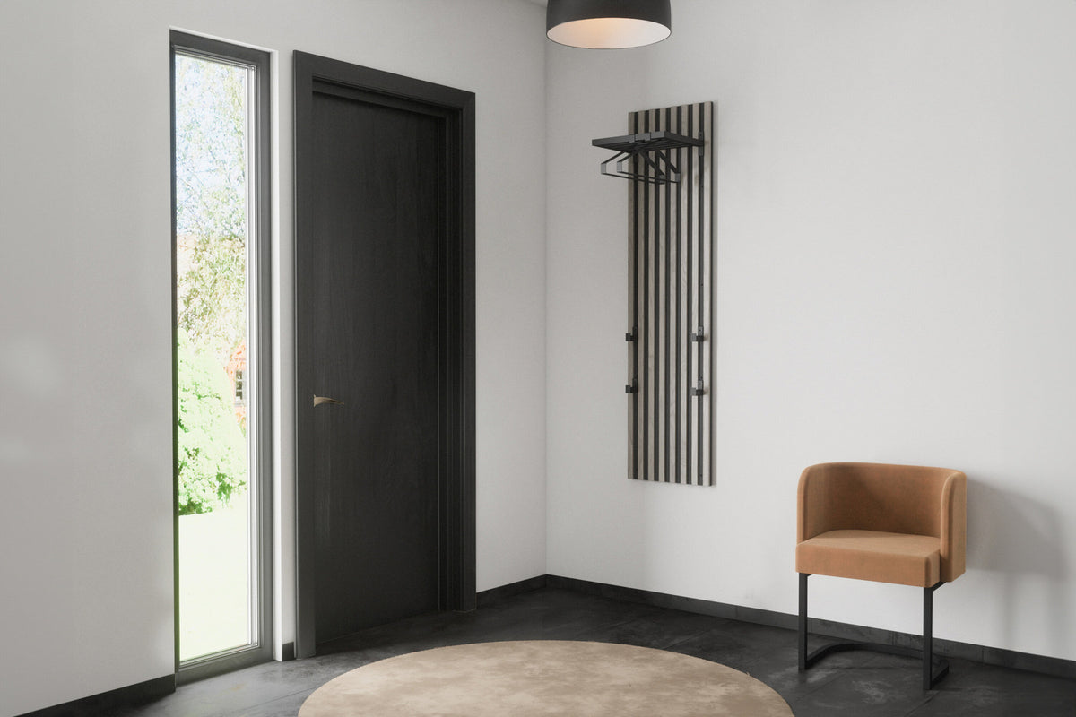 Nimes Hänger in Schwarz präsentiert im Onlineshop von KAQTU Design AG. Kleiderbügler ist von Venture Home