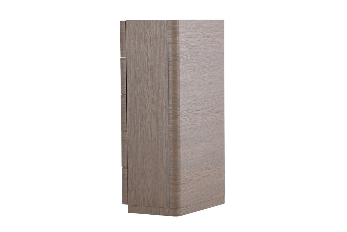 Noble Nachttisch in Mocca präsentiert im Onlineshop von KAQTU Design AG. Korpus ist von Venture Home
