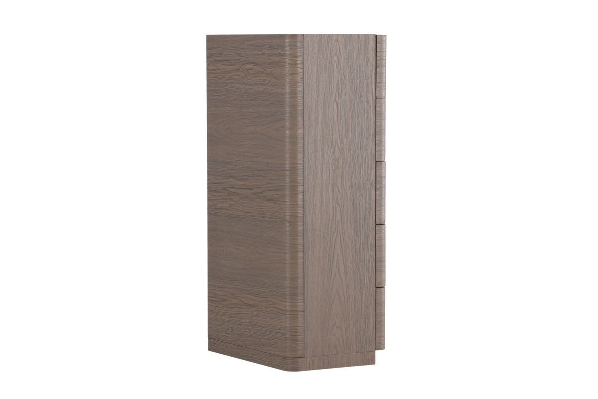 Noble Nachttisch in Mocca präsentiert im Onlineshop von KAQTU Design AG. Korpus ist von Venture Home