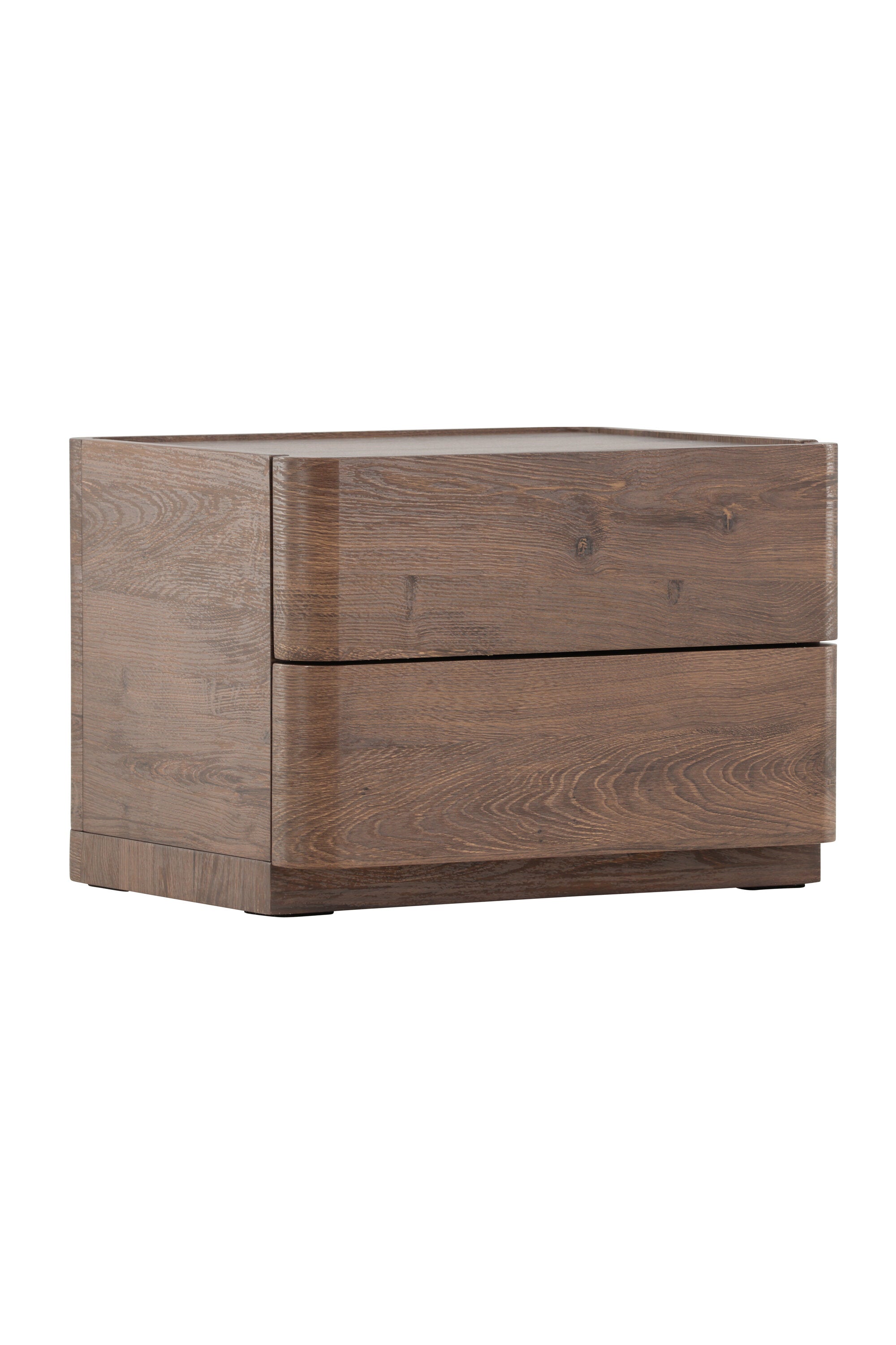 Eleganter Nachttisch von Venture Home, ideal für moderne Schlafzimmer, mit stilvollem Design und funktionalem Stauraum.