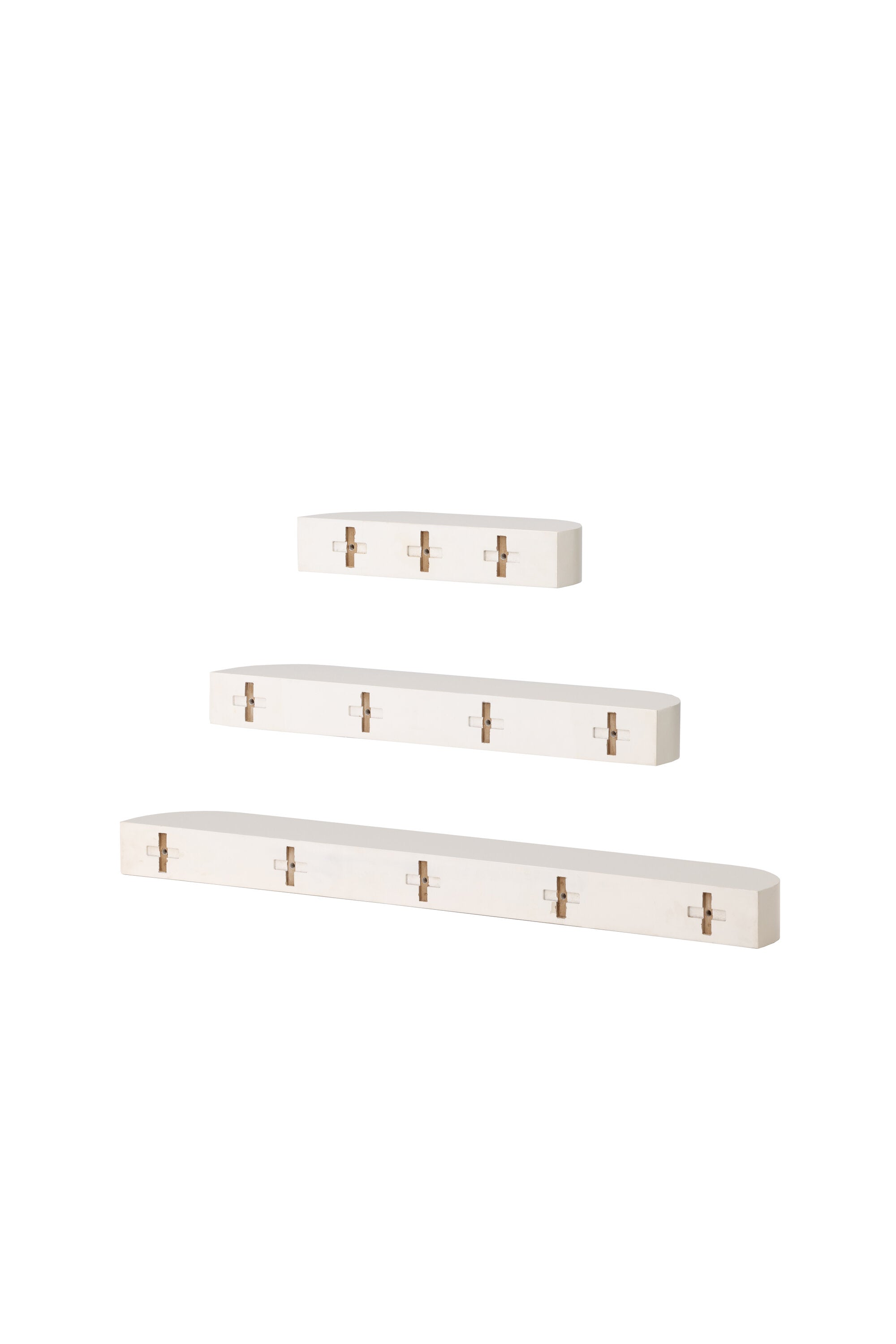 Das Glow Hyllor Wandregal von Venture Home kombiniert modernes Design mit Funktionalität für stilvolle Aufbewahrung.