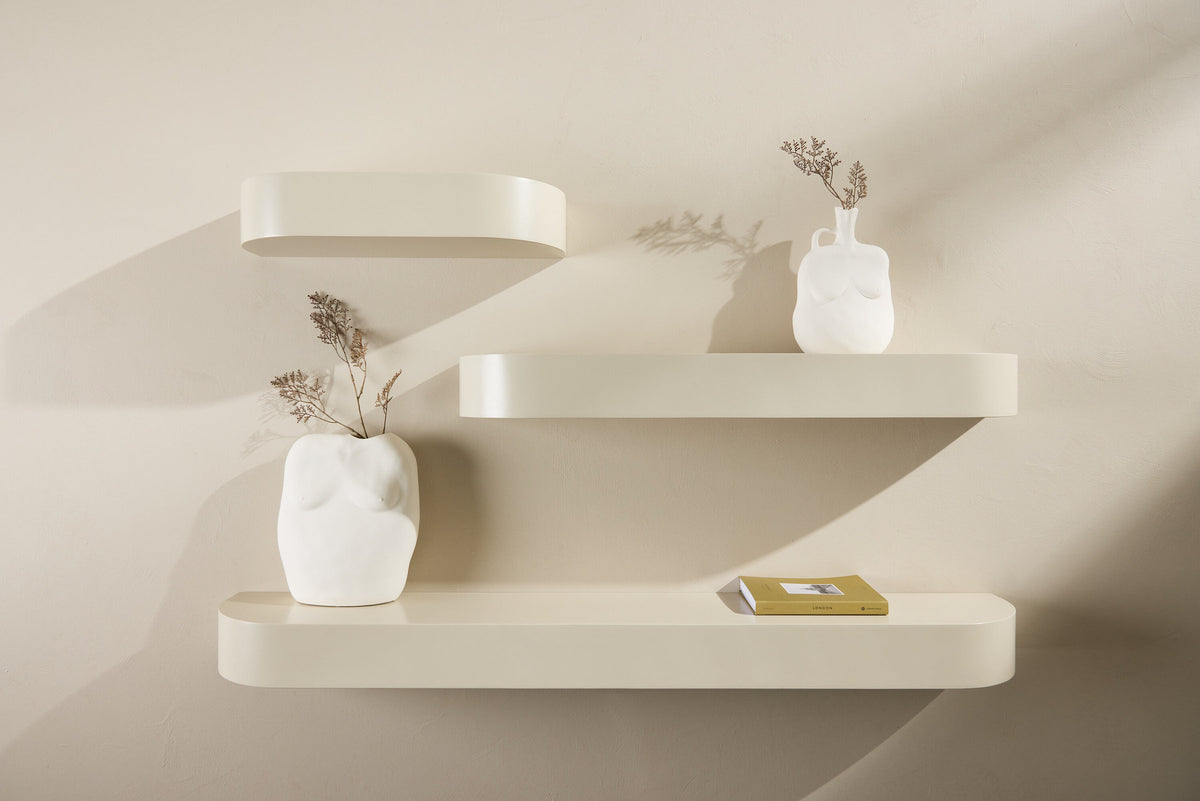 Glow Hyllor Wandregal in Beige präsentiert im Onlineshop von KAQTU Design AG. Wandregal ist von Venture Home