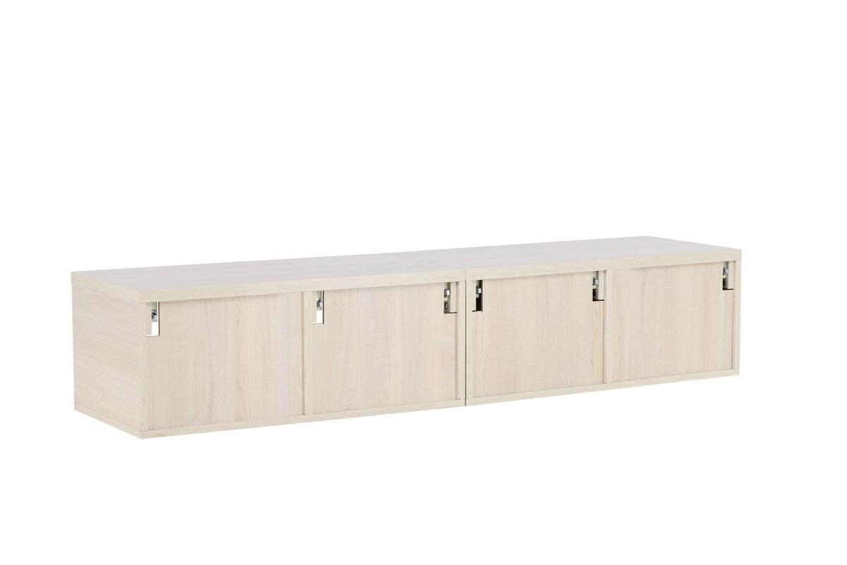 Nomi TV-Sideboard in Whitewash präsentiert im Onlineshop von KAQTU Design AG. TV-Möbel ist von Venture Home