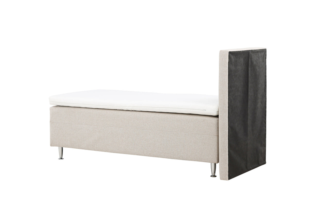 Bett Mesa in Beige präsentiert im Onlineshop von KAQTU Design AG. Bett ist von Venture Home