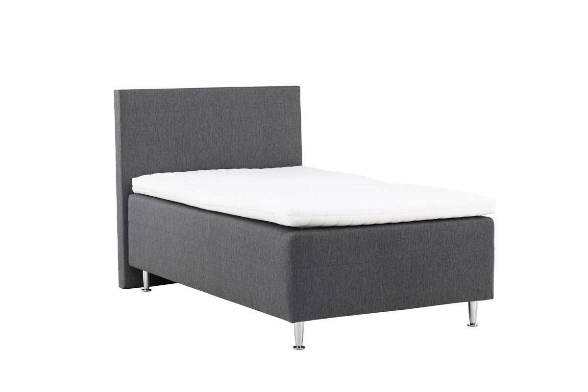 Bett Mesa in Dunkelgrau präsentiert im Onlineshop von KAQTU Design AG. Bett ist von Venture Home