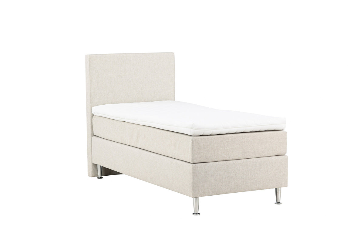 Bett Toledo in Beige präsentiert im Onlineshop von KAQTU Design AG. Bett ist von Venture Home