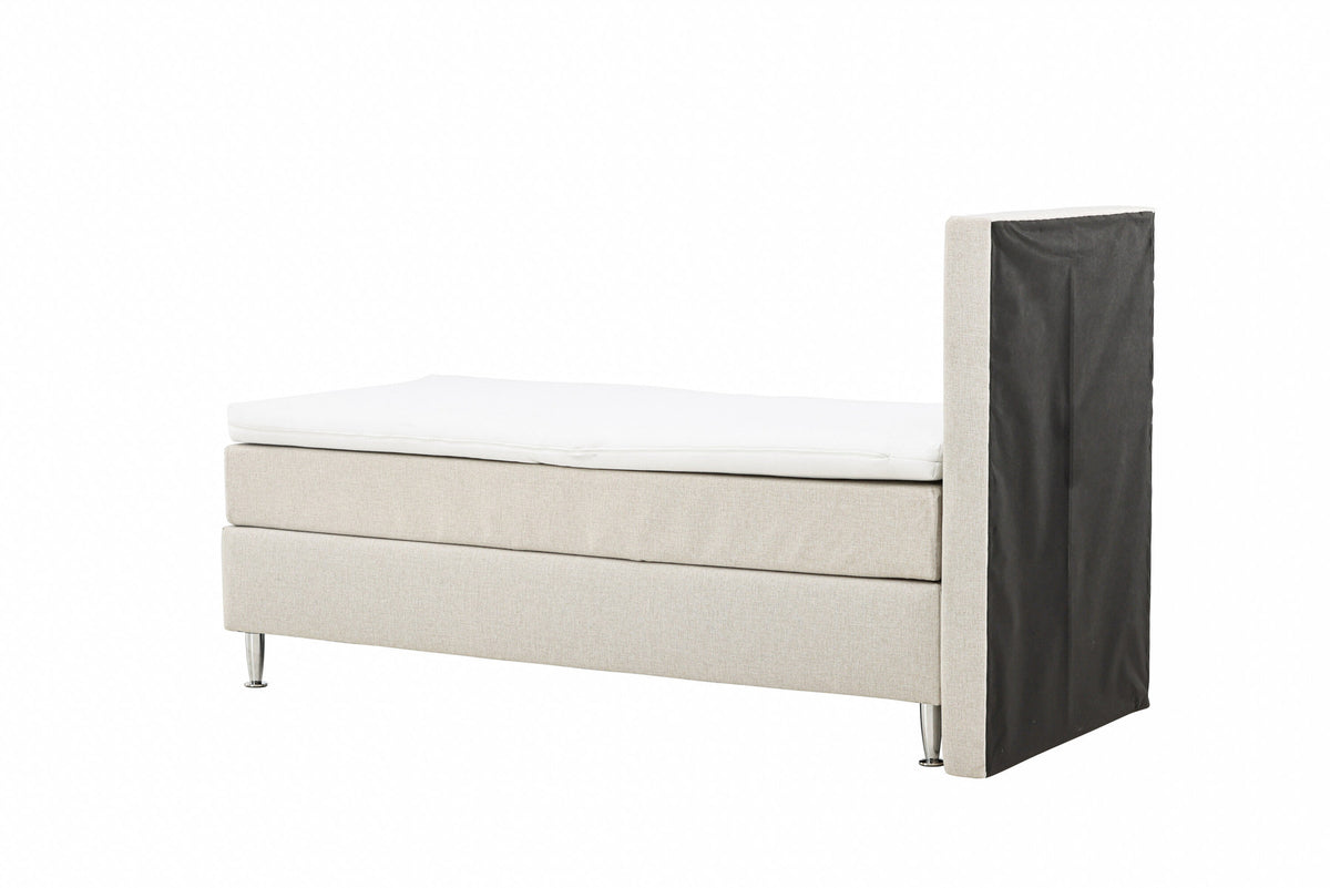 Bett Toledo in Beige präsentiert im Onlineshop von KAQTU Design AG. Bett ist von Venture Home