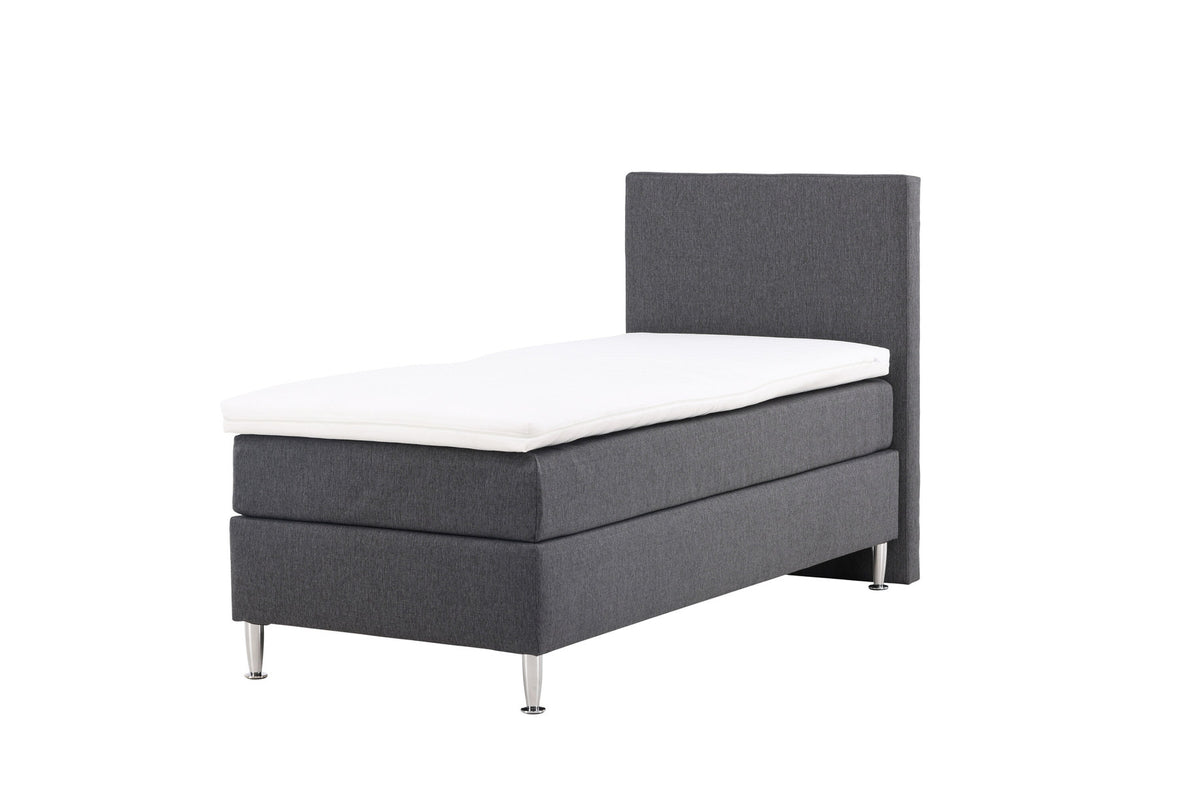 Bett Toledo in Dunkelgrau präsentiert im Onlineshop von KAQTU Design AG. Bett ist von Venture Home