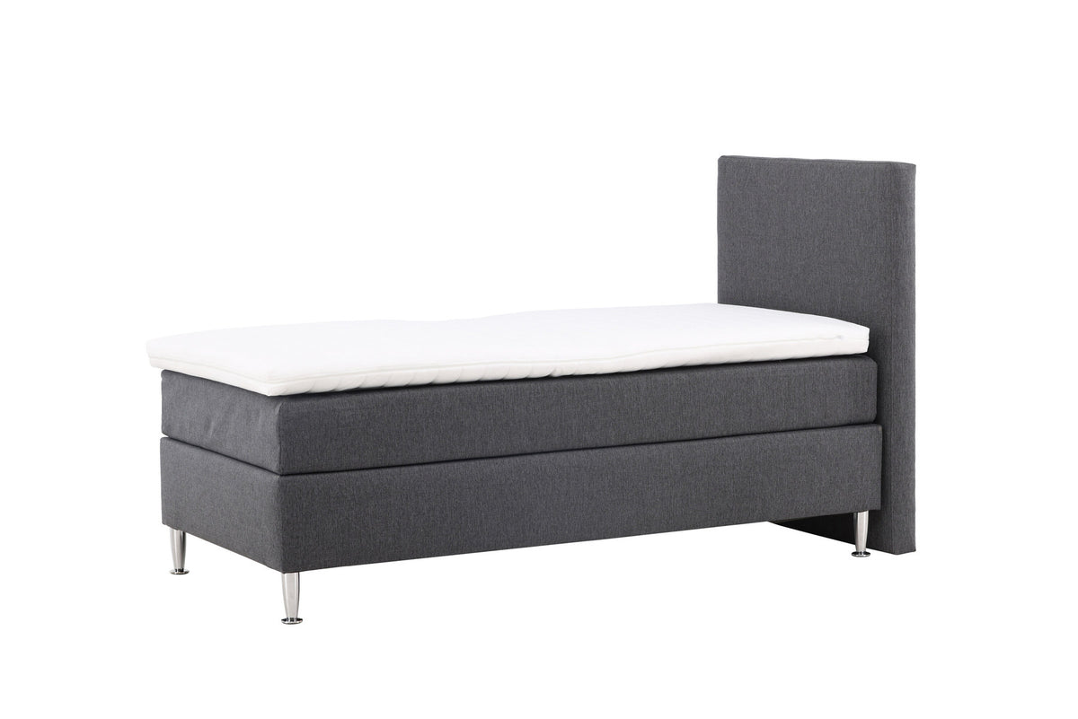 Bett Toledo in Dunkelgrau präsentiert im Onlineshop von KAQTU Design AG. Bett ist von Venture Home