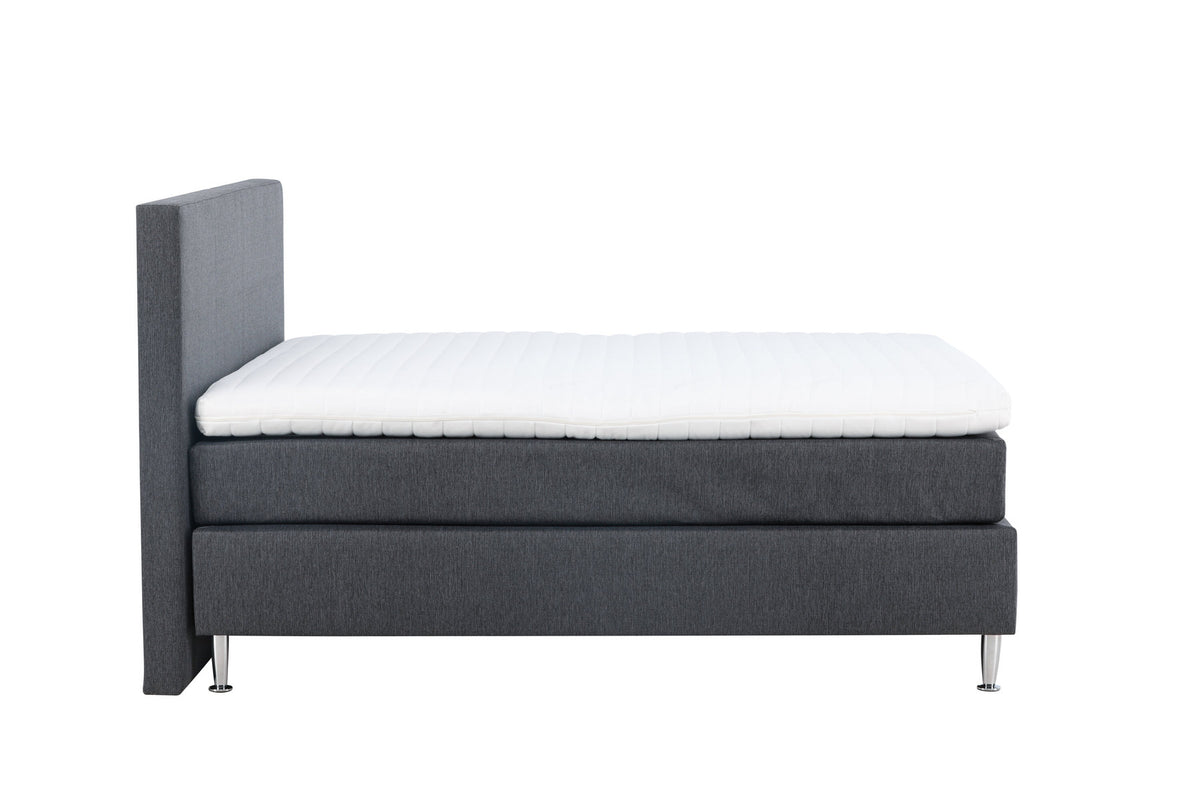 Bett Toledo in Dunkelgrau präsentiert im Onlineshop von KAQTU Design AG. Bett ist von Venture Home