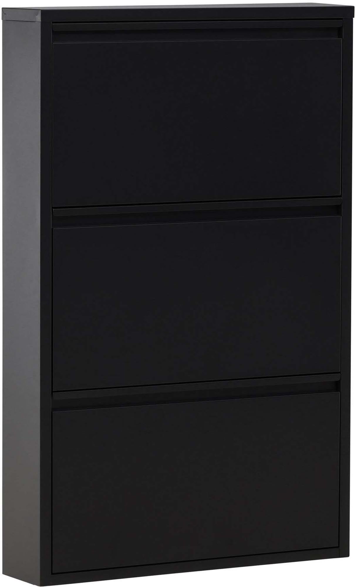 Entdecken Sie den Bonito Schuhschrank von Venture Home: stilvoll, kompakt und aus hochwertigem Stahl. Perfekt für Ordnung im Flur!