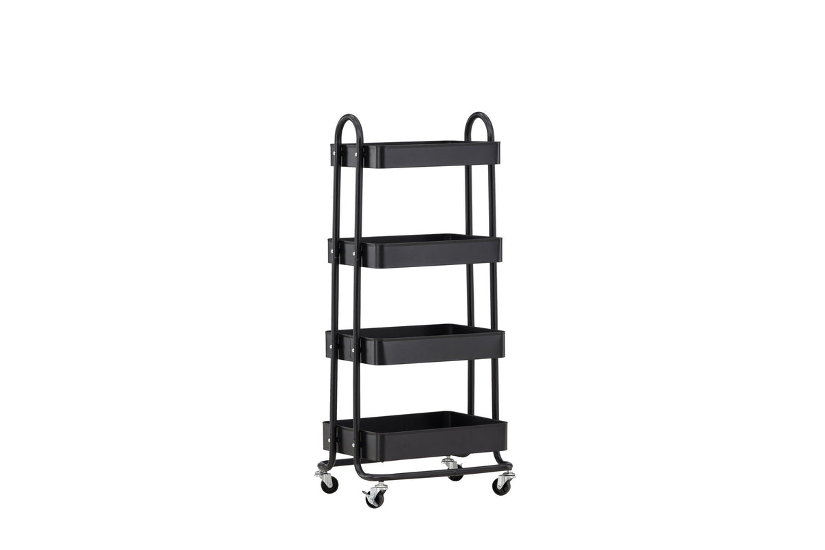 Manaus Kommode in Schwarz präsentiert im Onlineshop von KAQTU Design AG. Servierwagen ist von Venture Home