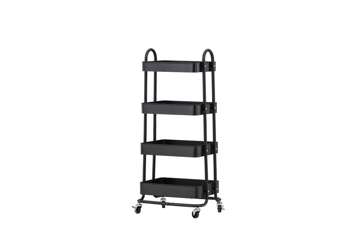 Manaus Kommode in Schwarz präsentiert im Onlineshop von KAQTU Design AG. Servierwagen ist von Venture Home