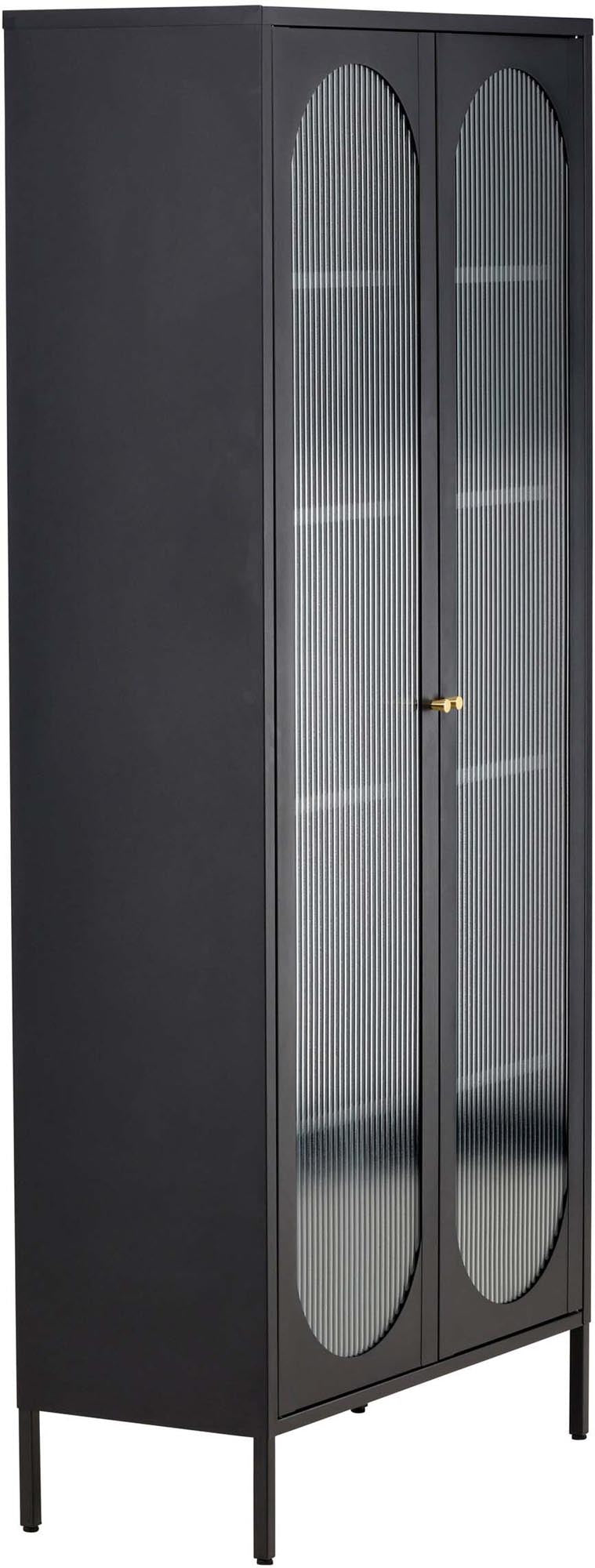 Das Lima Kabinett von Venture Home besticht durch sein zeitloses Design und hochwertige Glaselemente, ideal für stilvolle Aufbewahrung.