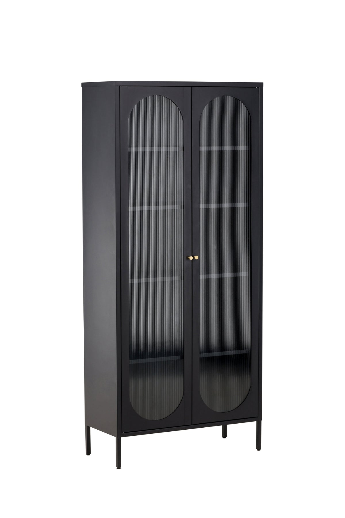 Lima Kabinett in Schwarz präsentiert im Onlineshop von KAQTU Design AG. Cabinet ist von Venture Home