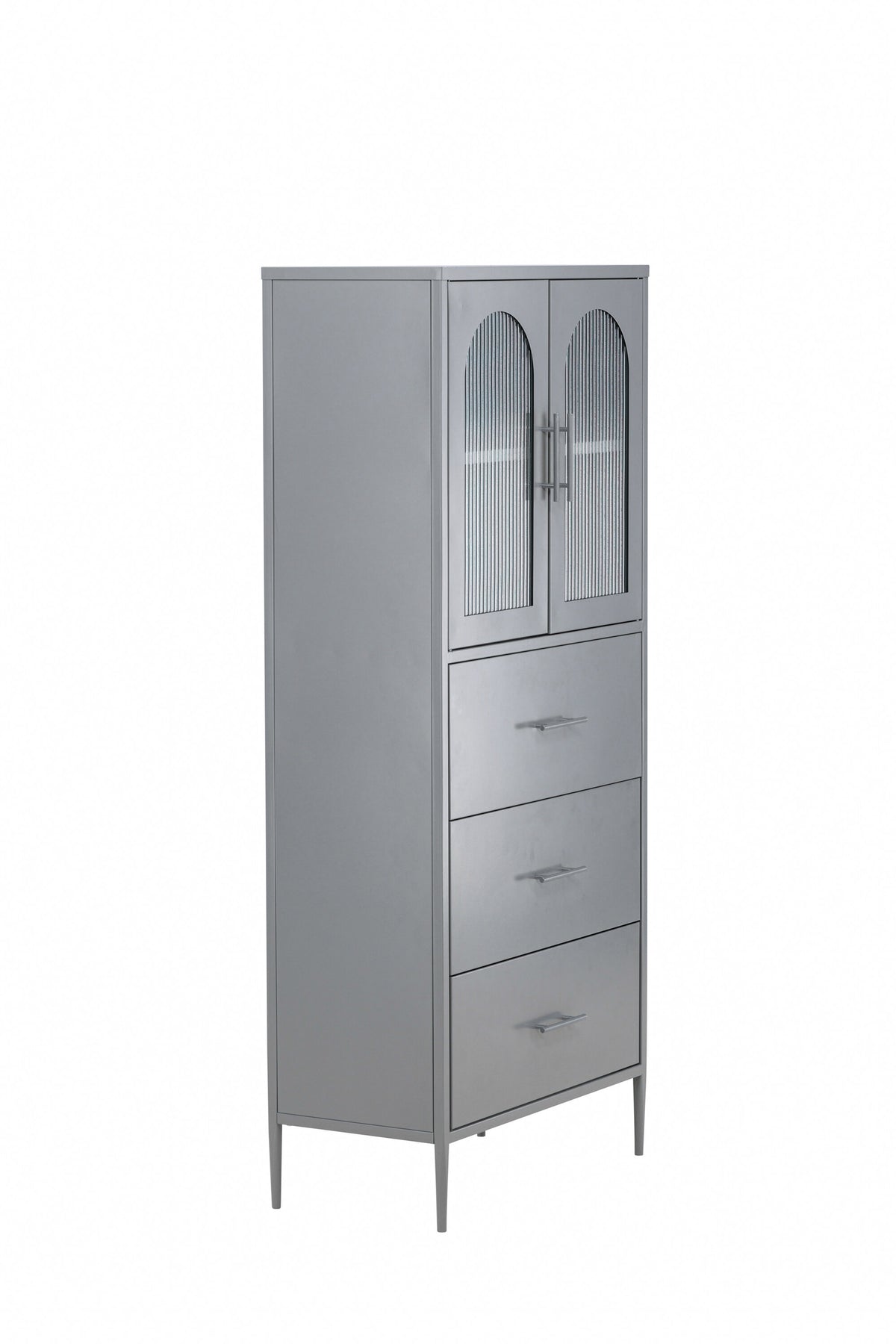 Kabinett La Paz in Hellgrau präsentiert im Onlineshop von KAQTU Design AG. Cabinet ist von Venture Home