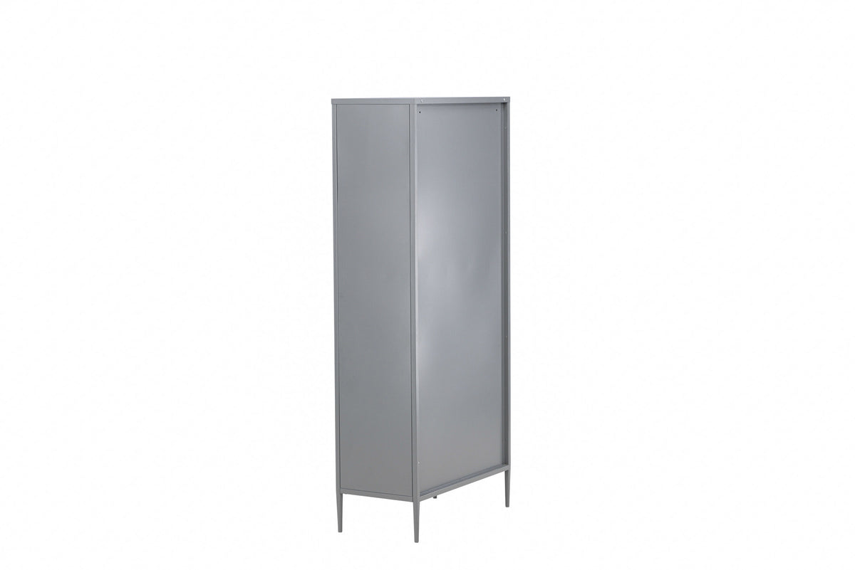 Kabinett La Paz in Hellgrau präsentiert im Onlineshop von KAQTU Design AG. Cabinet ist von Venture Home