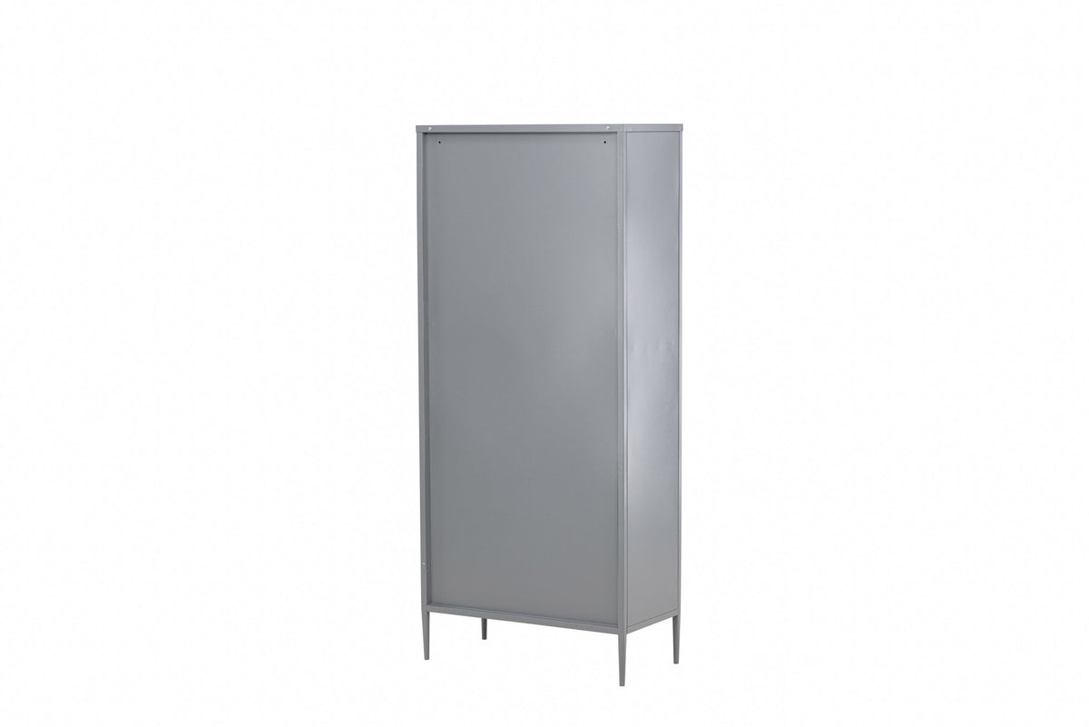 Kabinett La Paz in Hellgrau präsentiert im Onlineshop von KAQTU Design AG. Cabinet ist von Venture Home