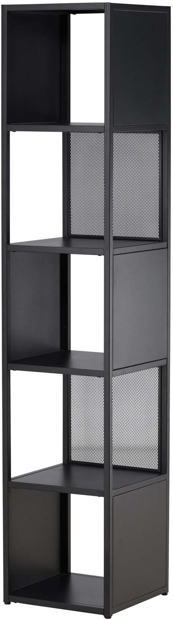 Stilvolles Buenos Aires Regal von Venture Home: Robustes Stahlregal mit fünf Fächern für Bücher und Deko, ideal für jedes Zuhause.