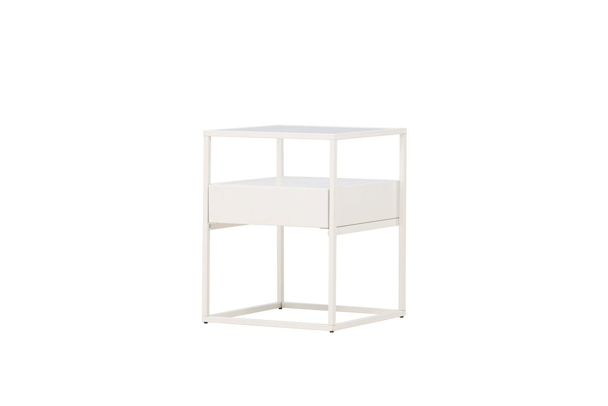 Fortaleza Beistelltisch in Weiss präsentiert im Onlineshop von KAQTU Design AG. Beistelltisch ist von Venture Home