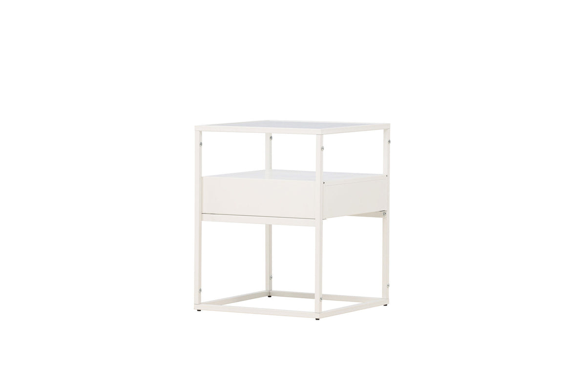 Fortaleza Beistelltisch in Weiss präsentiert im Onlineshop von KAQTU Design AG. Beistelltisch ist von Venture Home