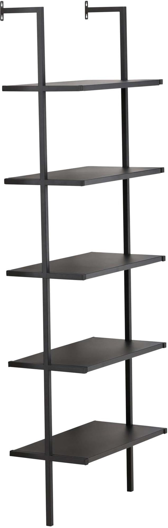 Elegantes Caracas Regal von Venture Home aus hochwertigem, pulverbeschichtetem Stahl. Ideal für stilvolle Präsentation Ihrer Lieblingsstücke.